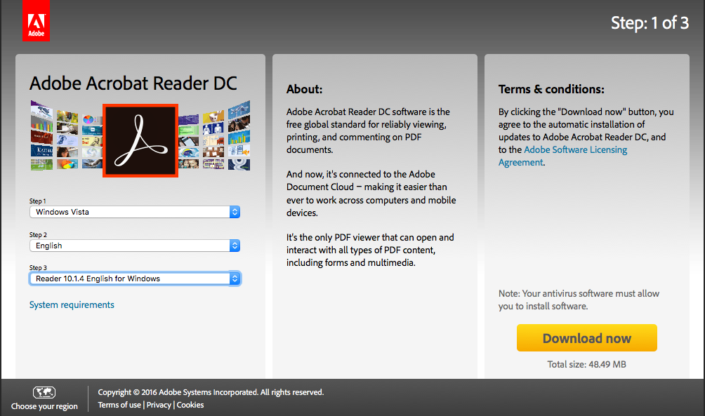 Adobe reader dc free. download full